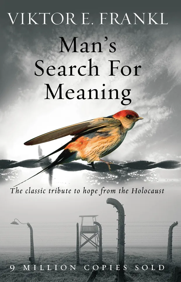 Cover of Man's Search for Meaning by Viktor E. Frankl.